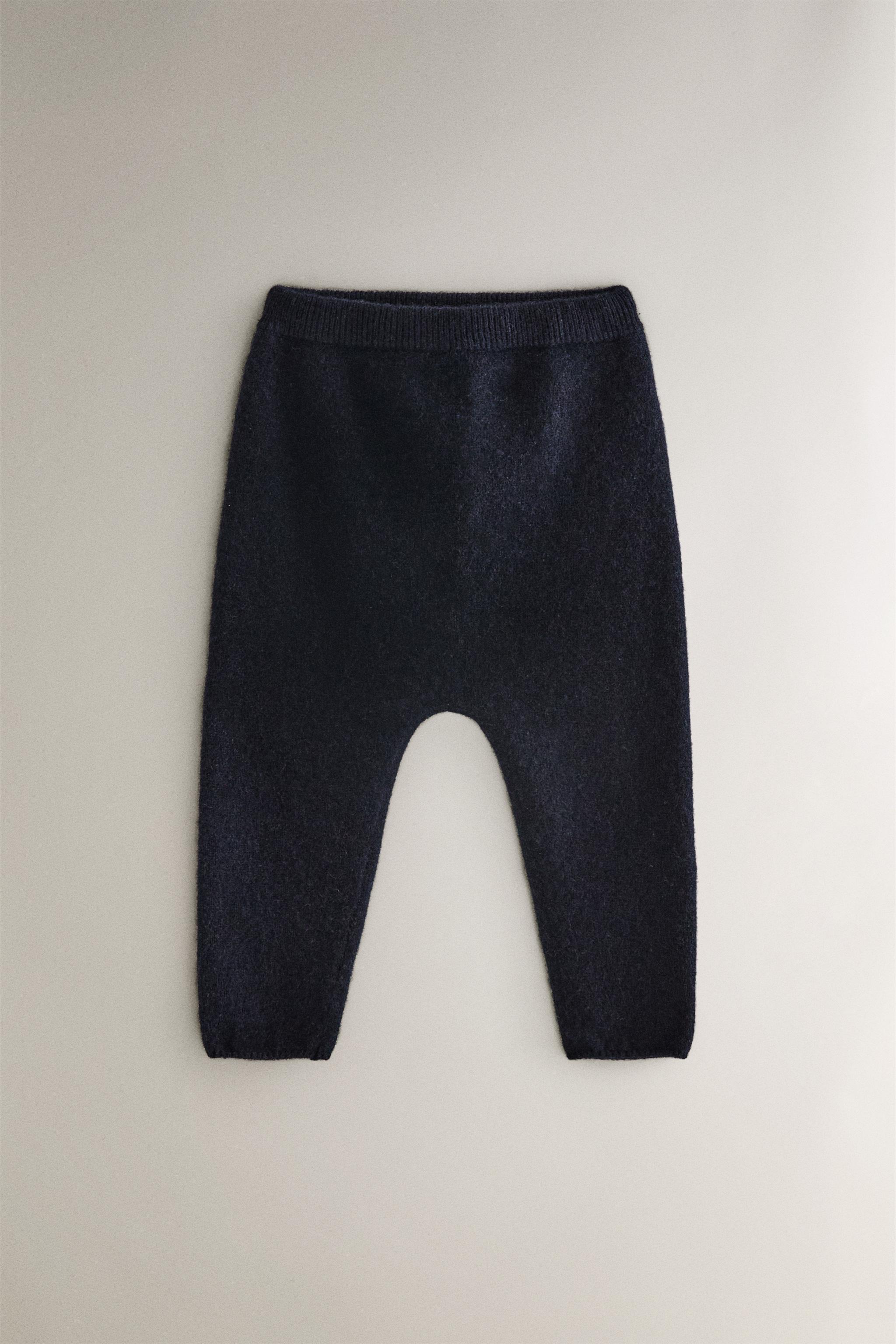 PANTALON À PIEDS BÉBÉ CACHEMIRE